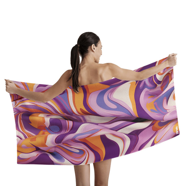 Purple Trop Towel