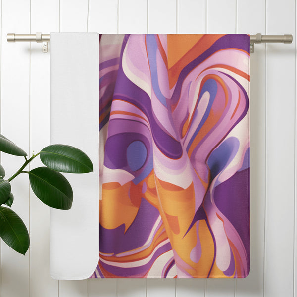 Purple Trop Towel