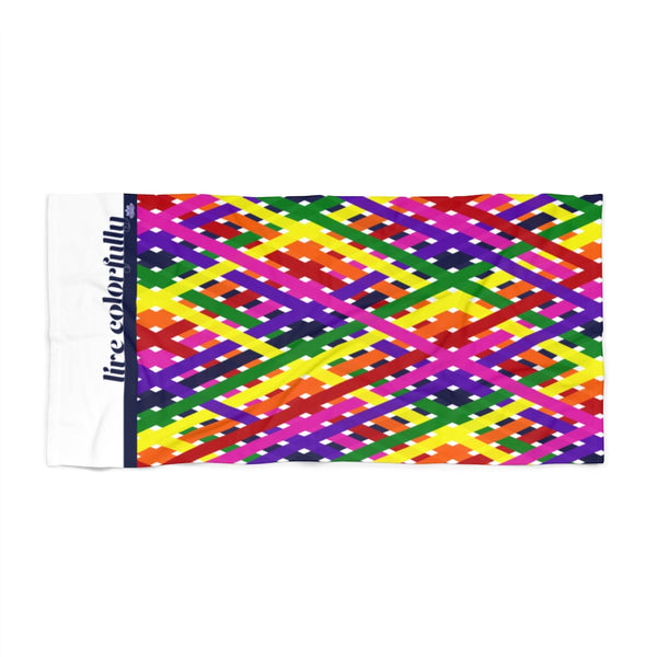 live colorfully 2020 beach towel