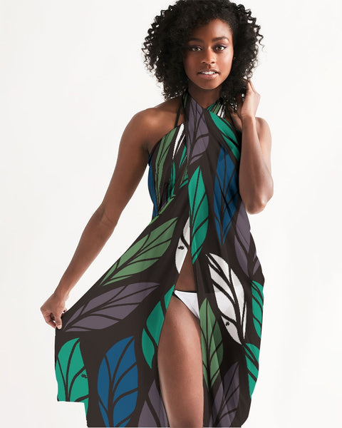 Dark Tropics Swim Cover Up