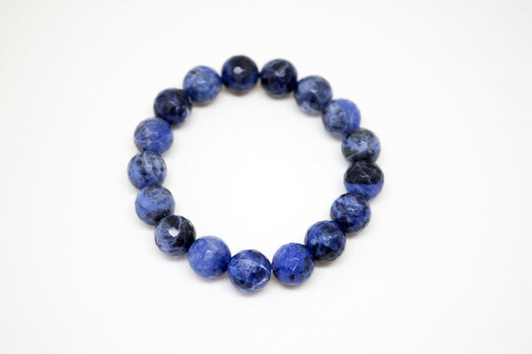 Sodalite Infinity Bracelet - 10mm