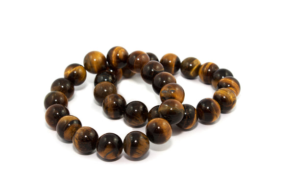 Multicolored Tiger's Eye Infinity Bracelet - 10mm