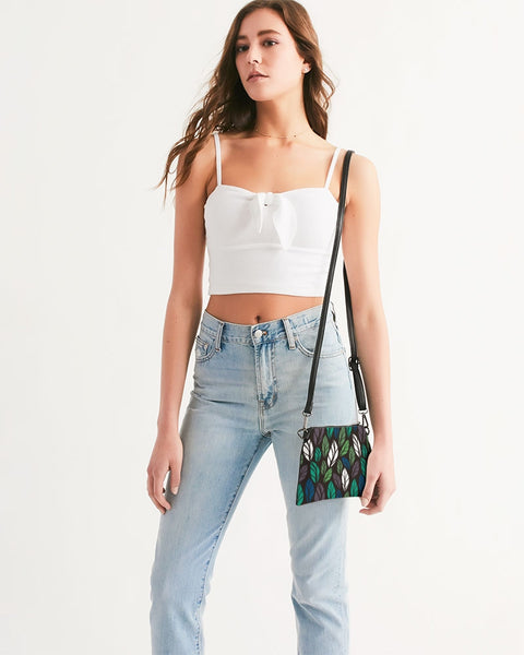 Dark Tropics Wristlet