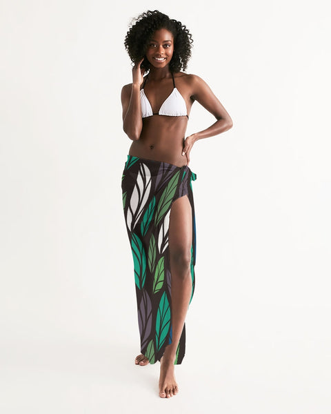 Dark Tropics Swim Cover Up